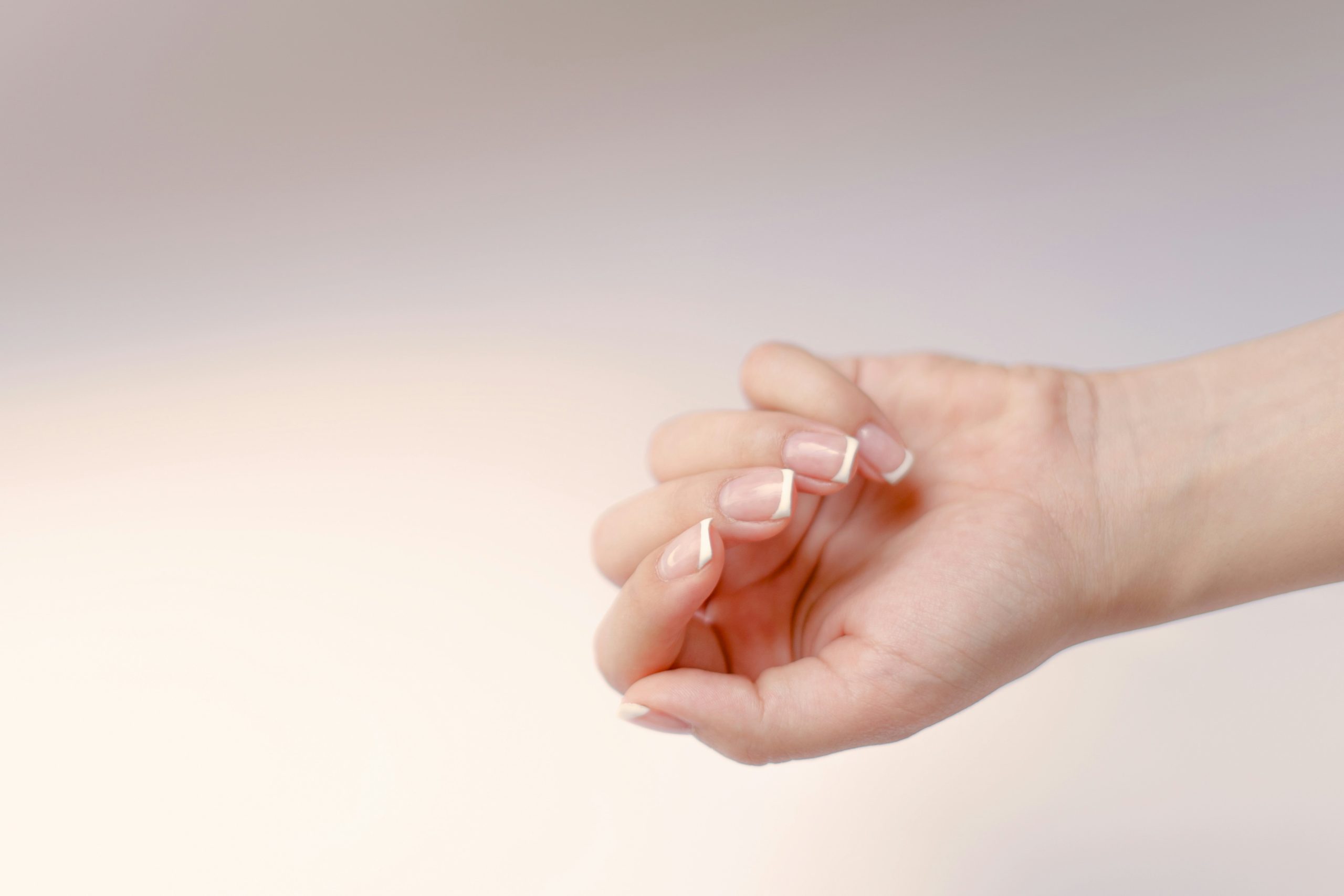 sheer whisper nails
