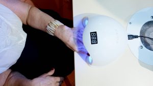 uv nail lamp , photo by Artem Podrez