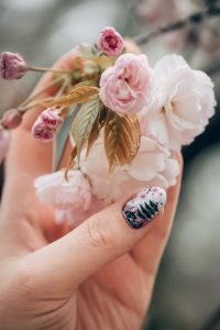 photo by Max Mishin botanical nails