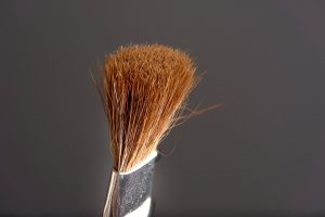 Kumano makeup brush, photo by Wayne Malone