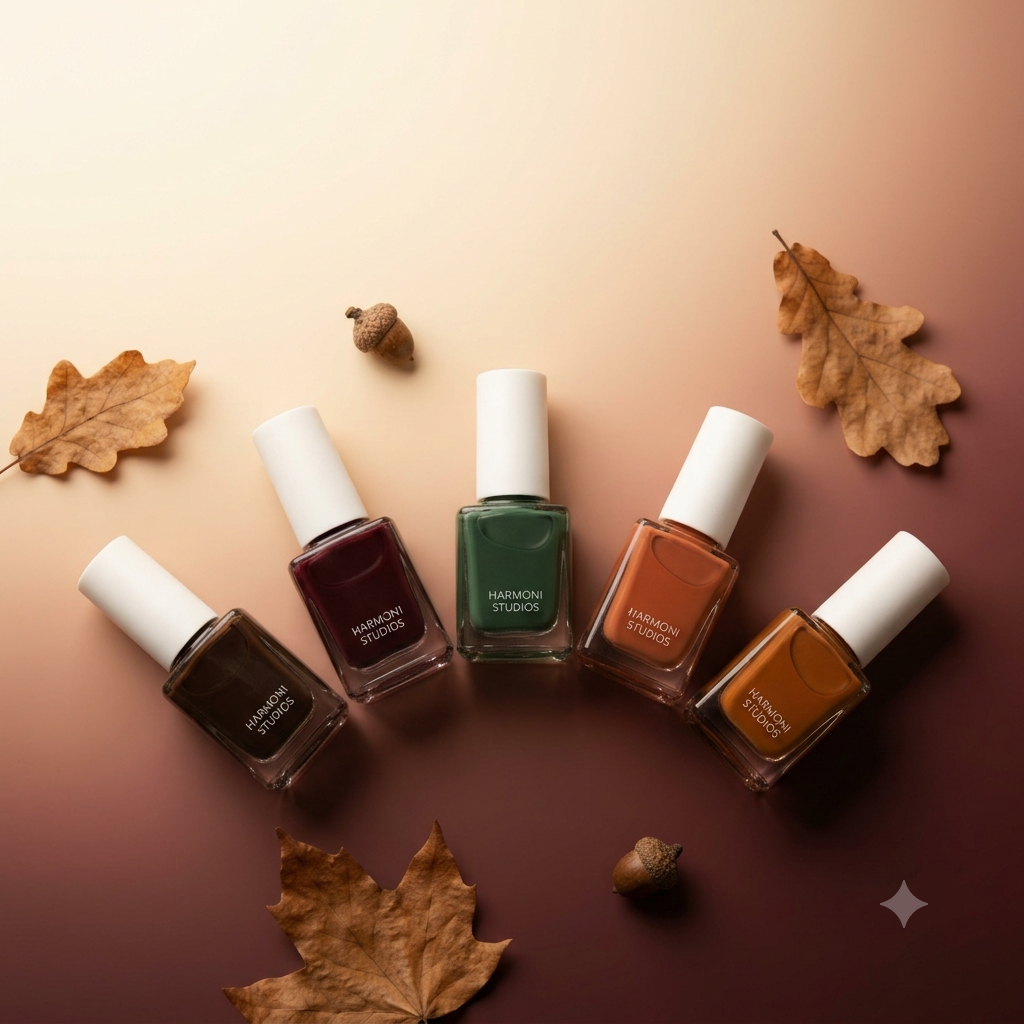 Fall 2026 nail color bottles
