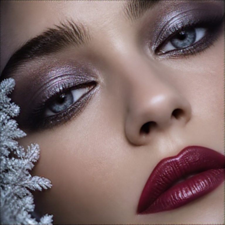 Ai photo of winter makeup trend toasty skin